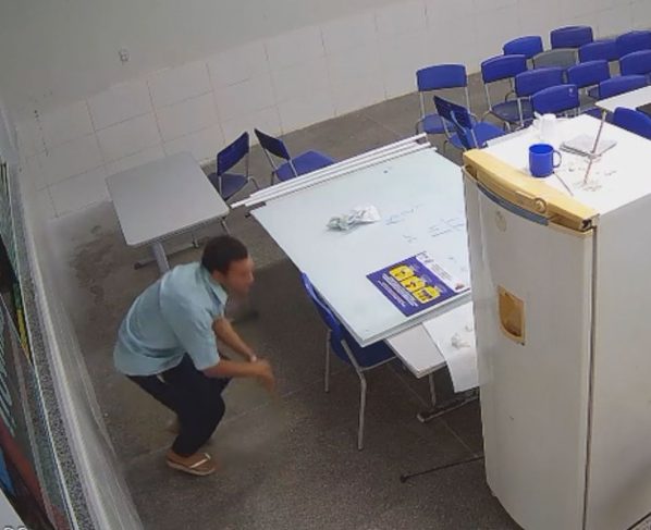 Roubo escola Rota do Sol Sorriso video reproducao 1