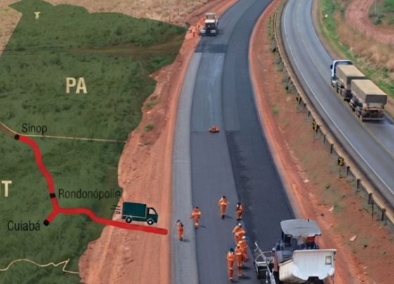 ANTT marca leilão da BR-163 entre MT e PA com previsão de R$ 10,6 bilhões em investimentos