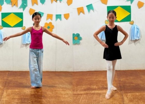 Laura Sofia de Sinop aprovadas na escola de bolshoi foto Jhayne Lima