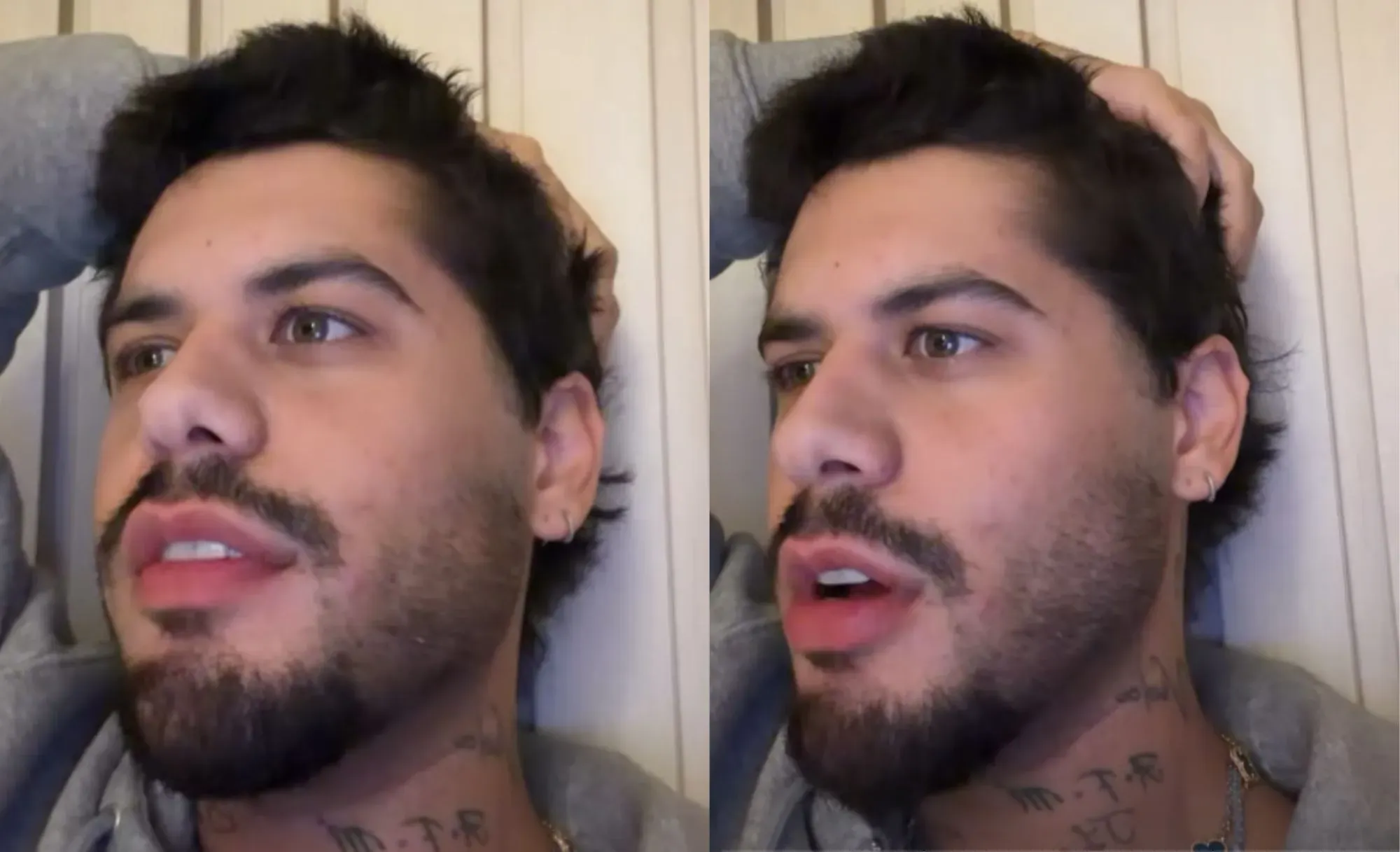 Zé Felipe explica por que apagou vídeos após desabafo sobre derrota do Brasil