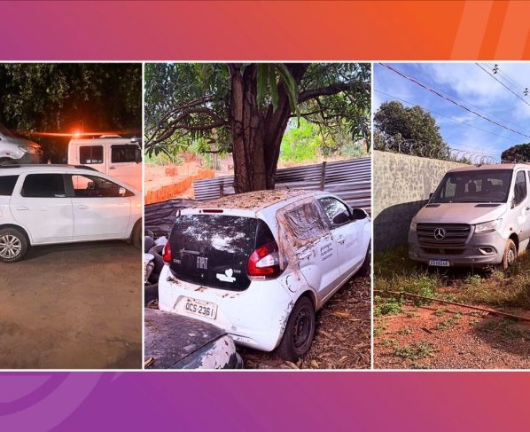 Carros que sumiram da Prefeitura de Diamantino foram encontrados em Várzea Grande. - Foto: Polícia Militar