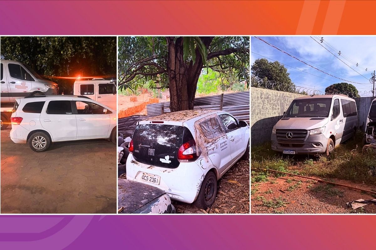 Carros que sumiram da Prefeitura de Diamantino foram encontrados em Várzea Grande. - Foto: Polícia Militar