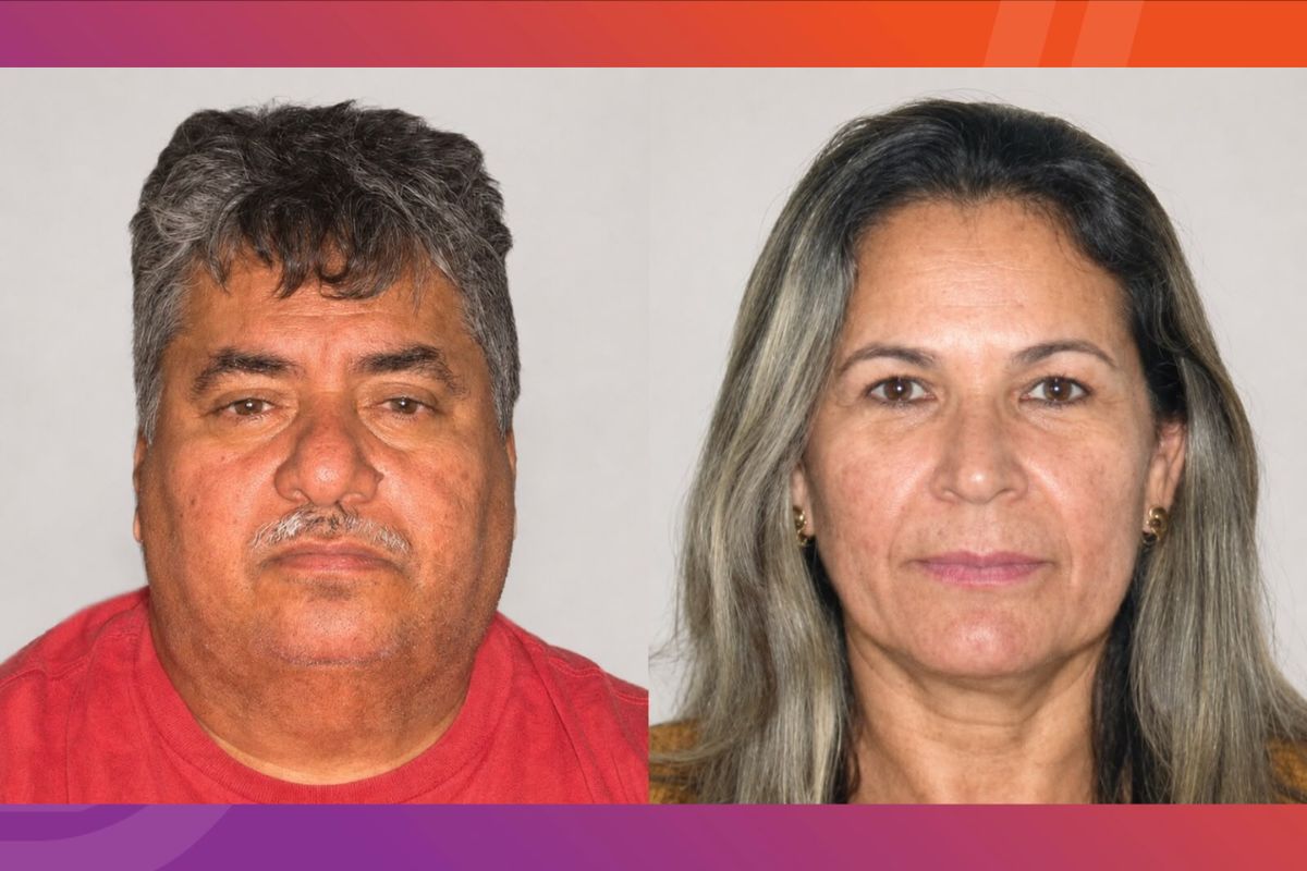 Petrônio e Glaucia foram identificados como as vítimas do acidente na BR-163. - Foto: Reprodução