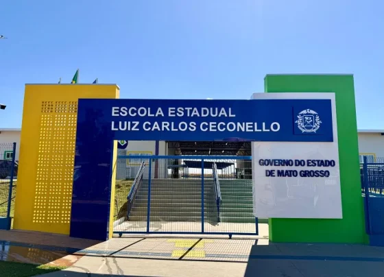 Nova escola estadual em Lucas do Rio Verde