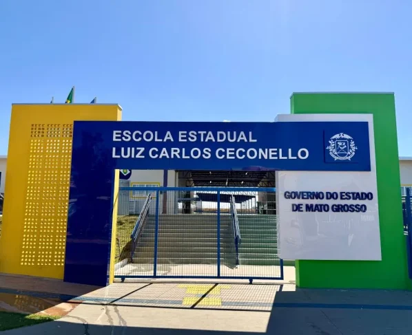 Nova escola estadual em Lucas do Rio Verde
