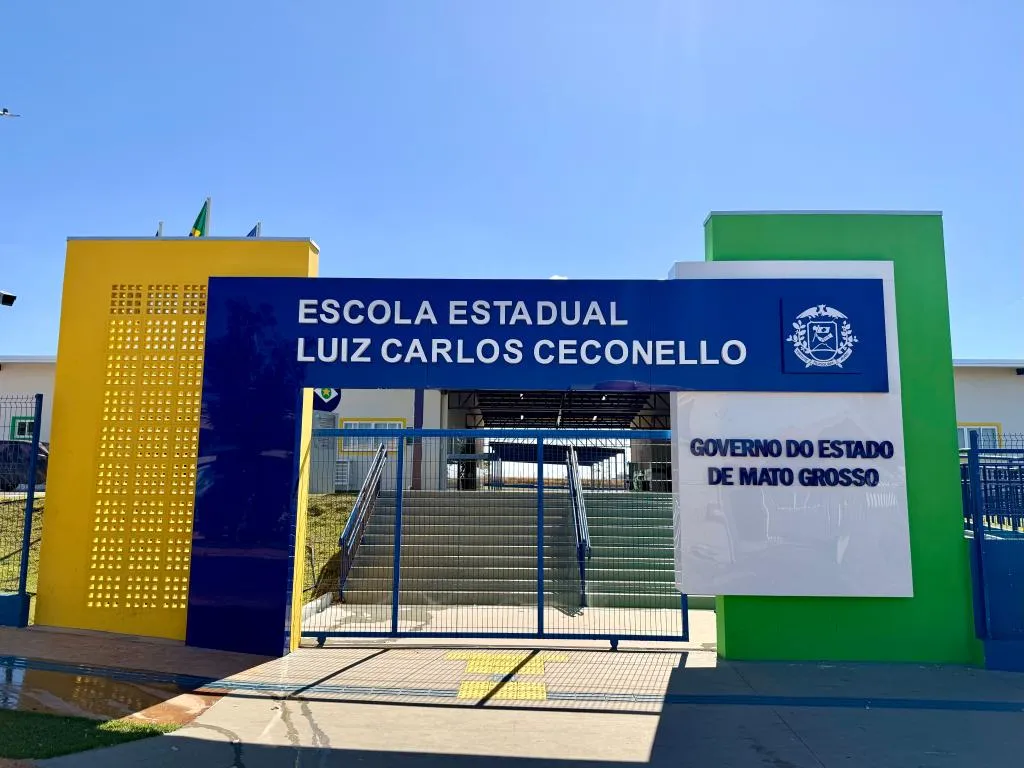 Nova escola estadual em Lucas do Rio Verde