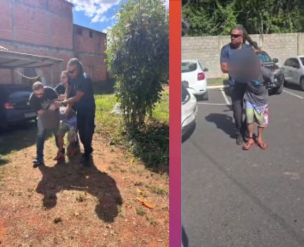 Trio foi preso por envolvimento em sequstro e roubo de jovem em VG. - Foto: Reprodução