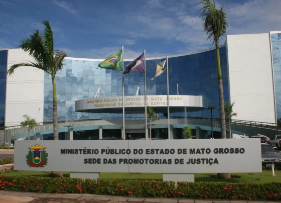 Frente do Ministério Público do estado de Mato Grosso