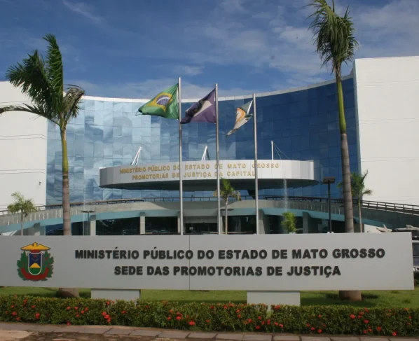 Frente do Ministério Público do estado de Mato Grosso