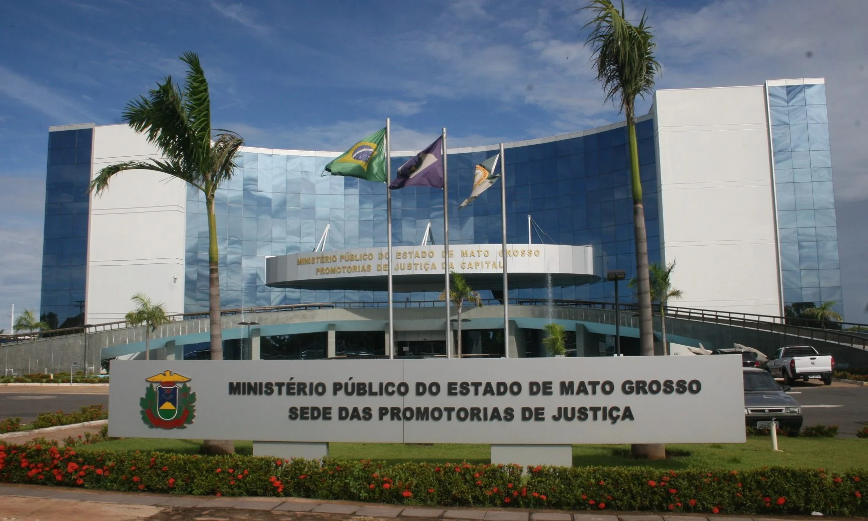 Frente do Ministério Público do estado de Mato Grosso