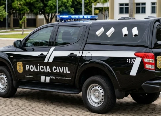 Viatura da Polícia Civil