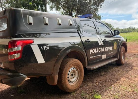 Viatura da Polícia Civil de Canarana