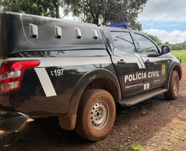 Viatura da Polícia Civil de Canarana