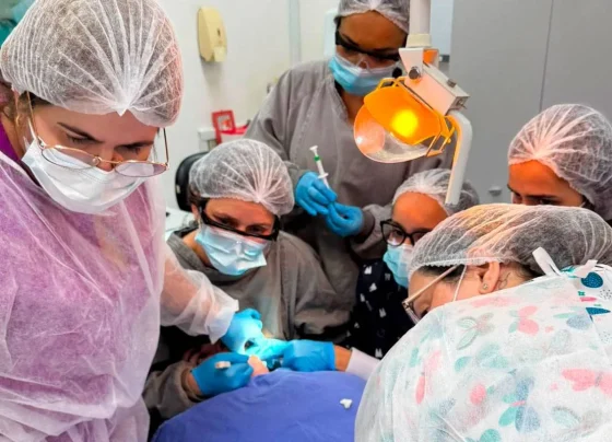 Inclusão na cadeira do dentista