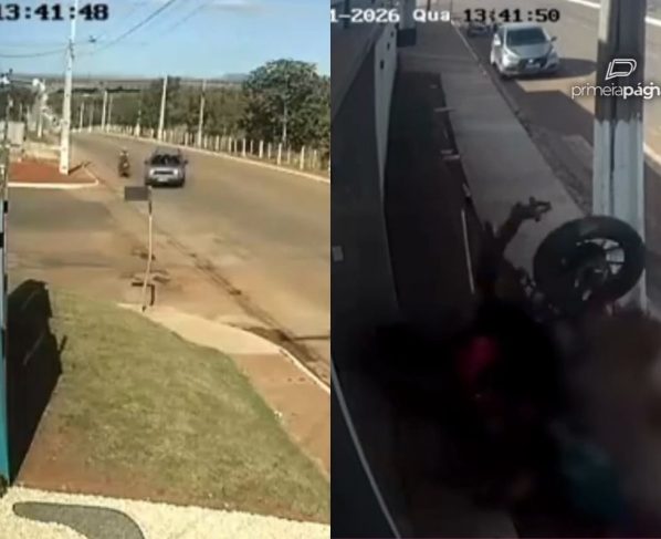 Adolescente morreu após bater em carro durante tentativa de ultrapassagem em MT. - Foto: Reprodução