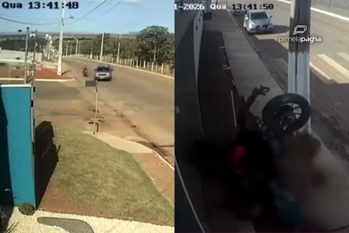 Adolescente morreu após bater em carro durante tentativa de ultrapassagem em MT. - Foto: Reprodução