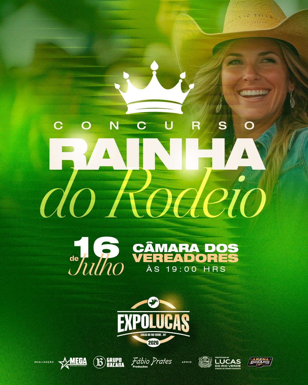 Rainha do Rodeio EXPOLUCAS 2026: conheça as finalistas e saiba quando será a próxima etapa do concurso em Lucas do Rio Verde
