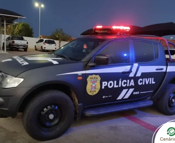 Caminhonete da Polícia civil