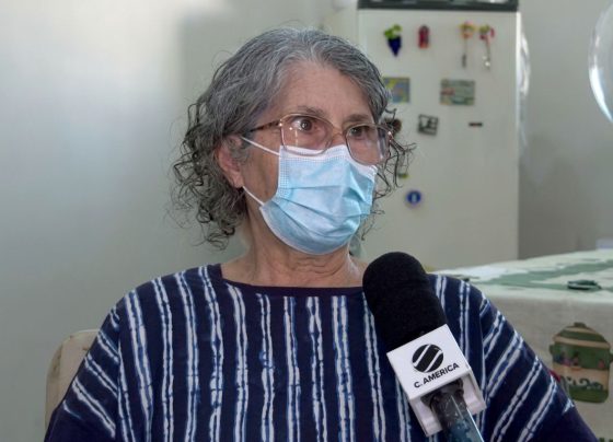 Ana Lúcia precisou de um transplante de fígado após um quadro de esteatose hepática. - Foto: TVCA