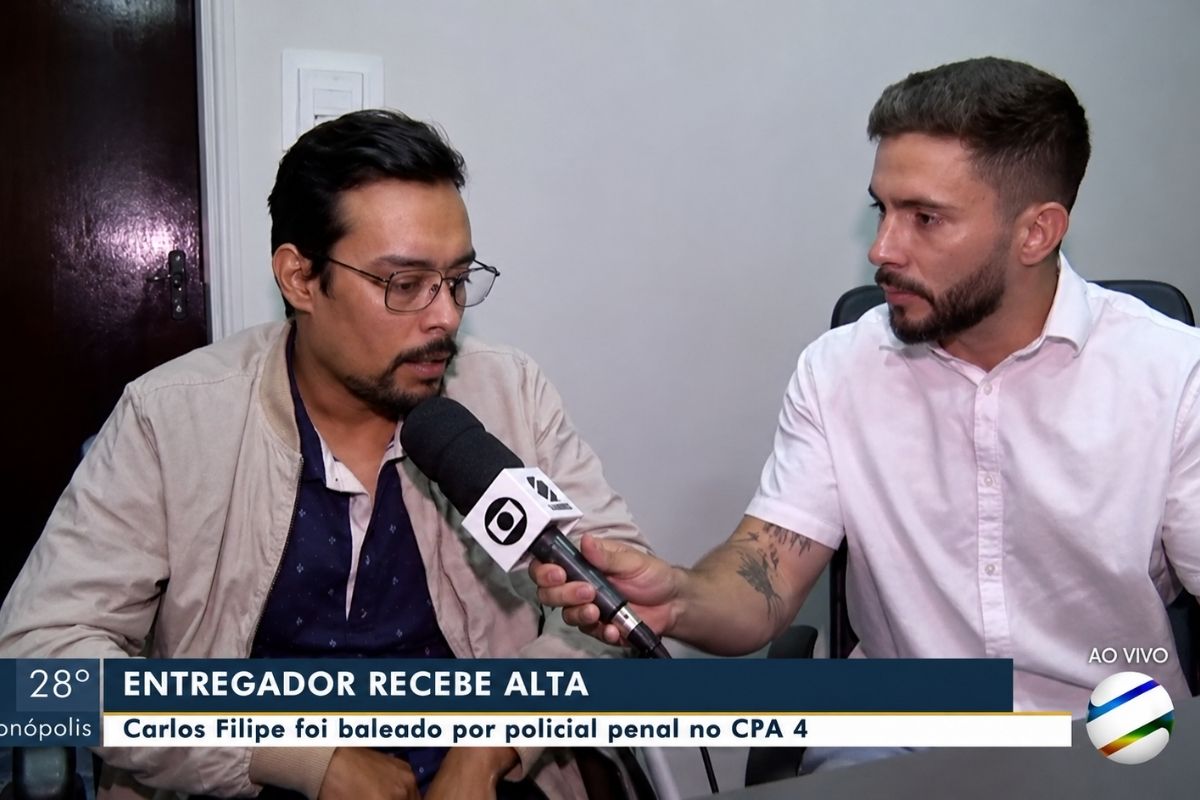 Entrevista carlos felipe foto reproducao tvca