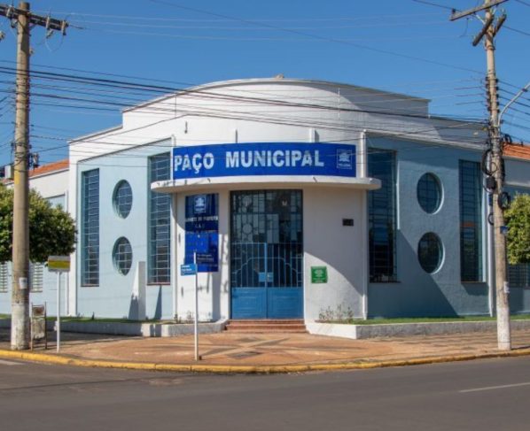 Fachada da Prefeitura de Três Lagoas. (Foto: Divulgação/Prefeitura de Três Lagoas)