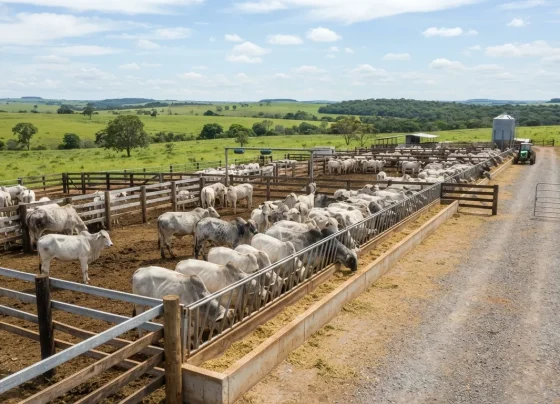 45 cabeças de gado em confinamento em MT