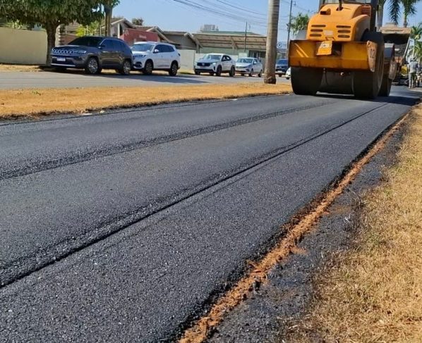 Prefeitura de Lucas do Rio Verde avança com a reconstrução da ciclovia e melhorias na Avenida das Acácias