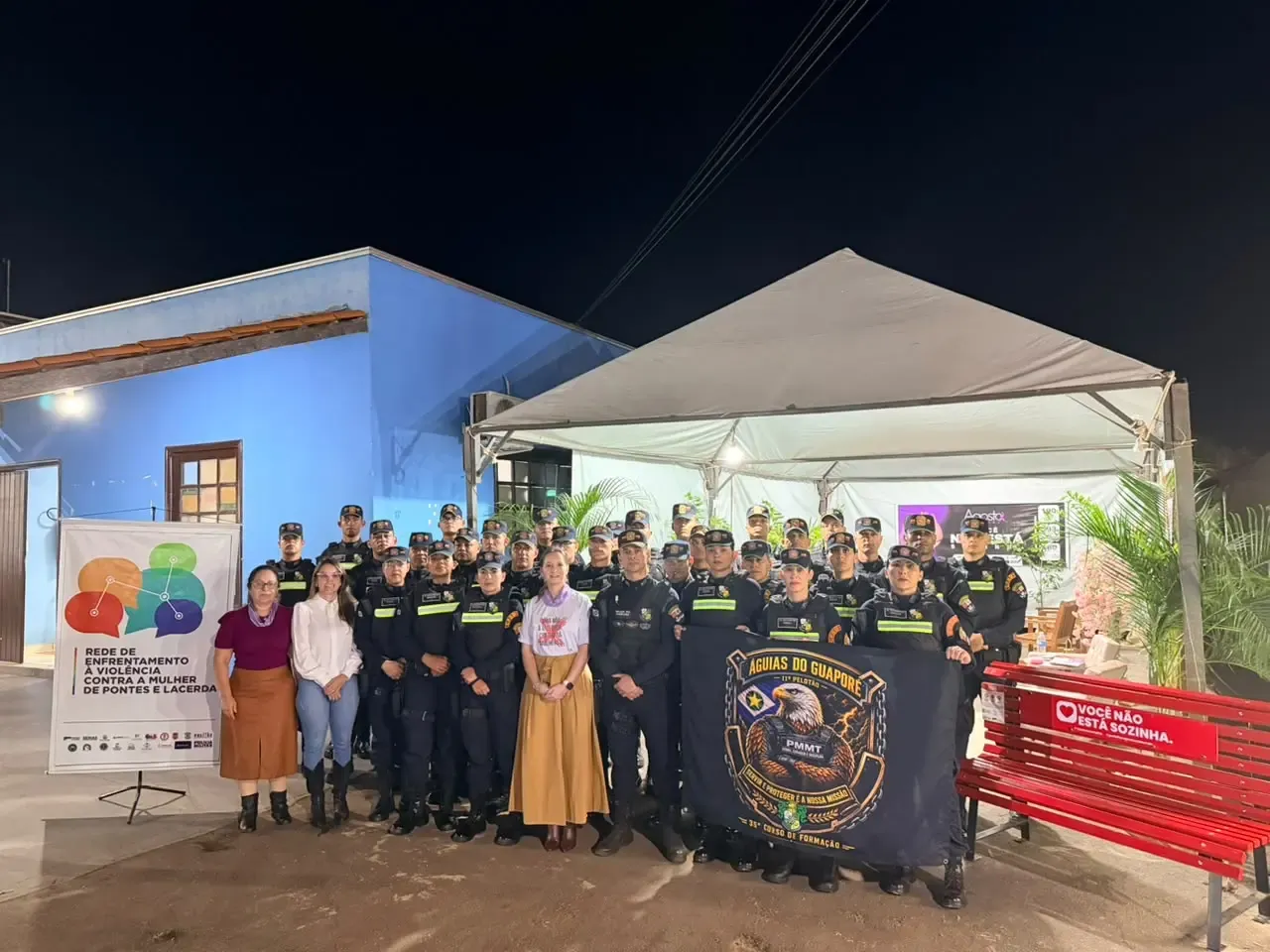 Rede de Enfrentamento leva acolhimento a mulheres durante exposição em Pontes e Lacerda