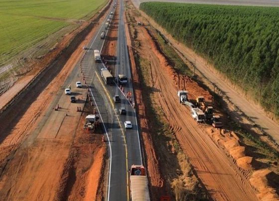 BR 163 em Lucas do Rio Verde recebe desvio de tráfego para obras de recuperação; serviços terão 15 dias de duração
