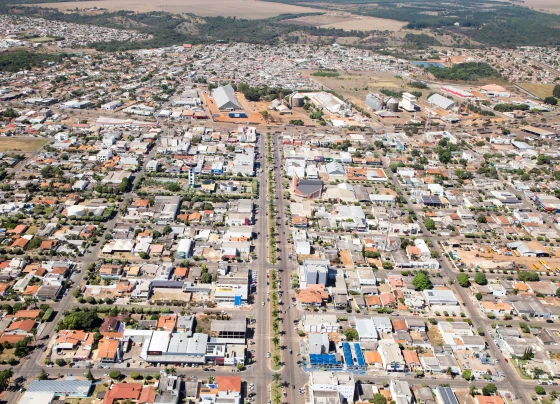 Vista aérea de Campo Verde (1)