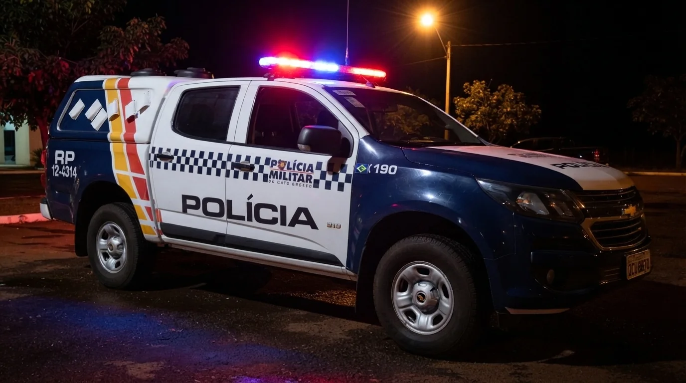Viatura da polícia militar de Mato Grosso
