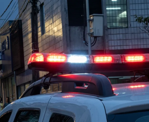 Giroflex de viatura policial