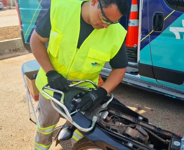 Nova Rota e PRF orientam mais de 400 motociclistas em ação de segurança na BR-163/364