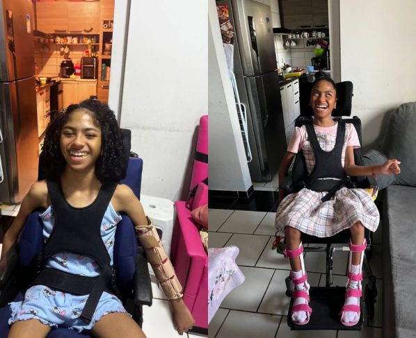Paola, de 11 anos, vai participar pela primeira vez da Corrida do Reizinho. - Foto: Arquivo Pessoal
