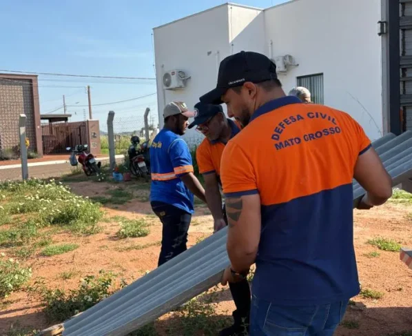 Defesa Civil de MT envia ajuda após chuvas acima da média