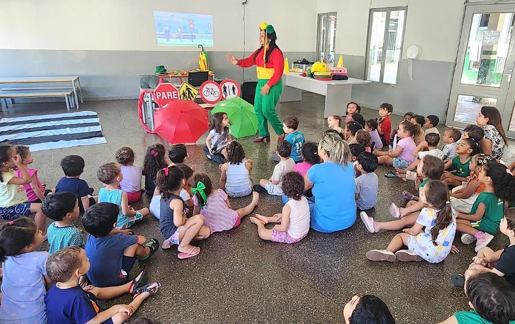 Detran promove educação no trânsito para 739 crianças em Cuiabá