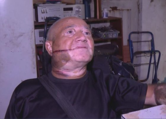Comerciante, Gezo Barbosa da Silva, de 71 anos, foi agredido com golpe de facão durante tentativa de furto