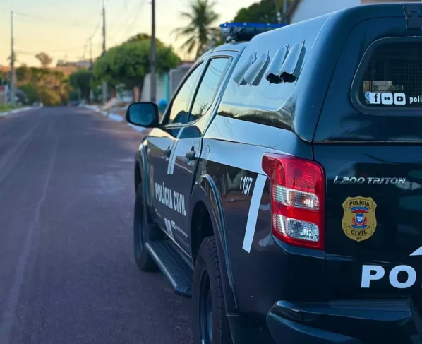 Viatura da polícia civil de MT