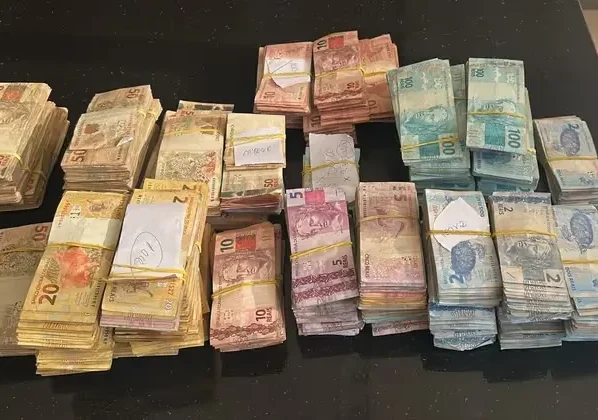 Dinheiro apreendido
