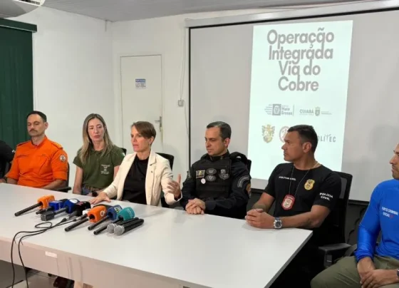 Operação Via do Cobre prende três pessoas e interdita sucatões em Cuiabá