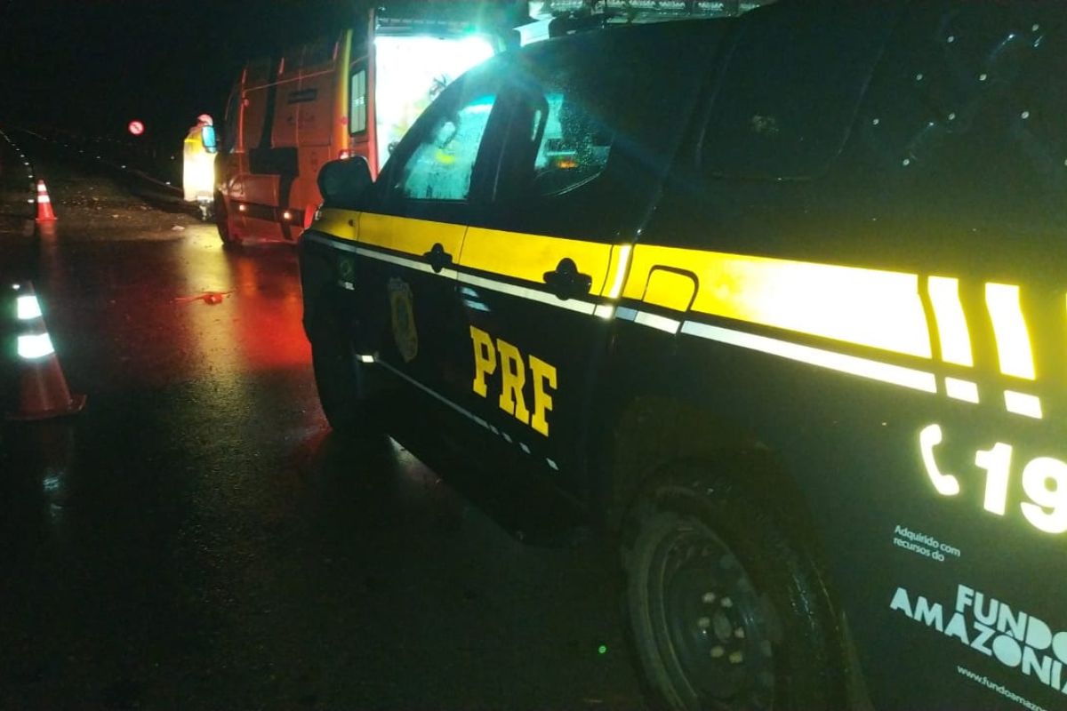 Homem morre e três ficam feridos em capotamento na BR-163 em Rondonópolis. - Foto: PRF