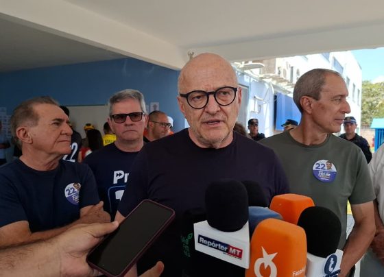 Otaviano Pivetta votou em Lucas do Rio Verde, falou sobre o cenário político nacional e destacou propostas para a gestão pública e o desenvolvimento de Mato Grosso.