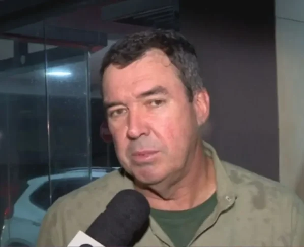 Eduardo Riedel (PP), durante entrevista na live do Primeira Página. (Foto: Maxsandro Martins)