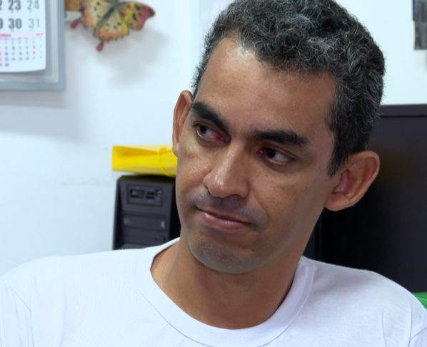 Mulher convive com problemas respiratórios após ter passado por trabalho análogo à escravidão. - Foto: Sílvio Sommavilla/ TV Centro América