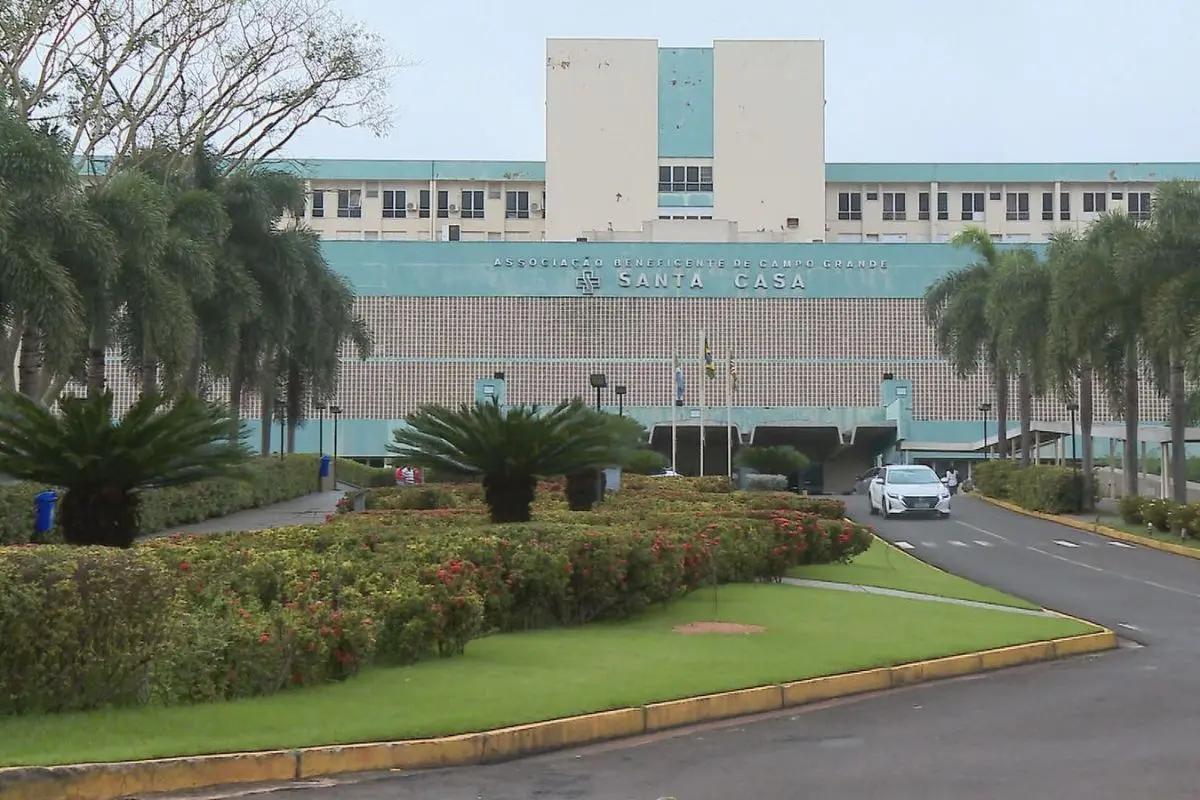 Santa Casa de Campo Grande. (Foto: Willian Guedes)